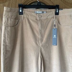 Tractr Light tan Corduroy flared Pants